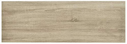 Safavieh Home Collection Etro Retro Mid-Century Light Oak and Black Wood Console