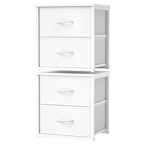 2-Pack Stackable Storage Drawers (4 Drawers Total), view 2