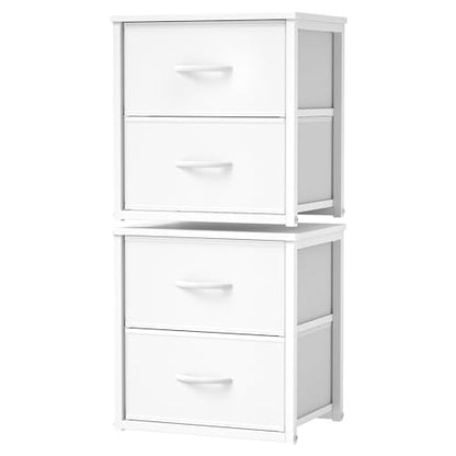 2-Pack Stackable Storage Drawers (4 Drawers Total), view 2