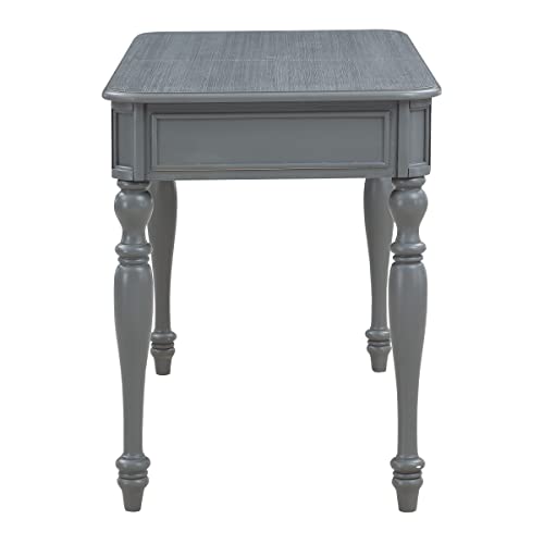 OSP Home Furnishings Country Meadows 48 Inch Writing Desk with Drawer, view 6