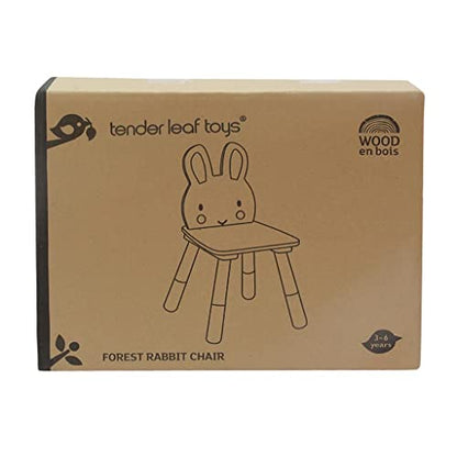 Forest Table and Chairs Collections - Adorable Kids Size Art Play Game Table and Chairs - Made with Premium Materials and Craftsmanship for Children 3+ (Forest Rabbit Chair)