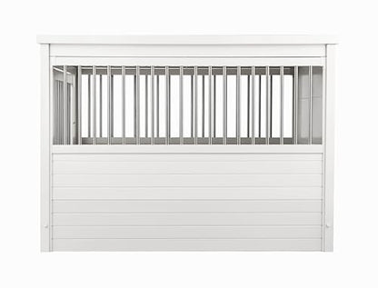 New Age Pet EHHC404XL ecoFLEX Pet Crate/End Table, Antique White, X-Large, view 4