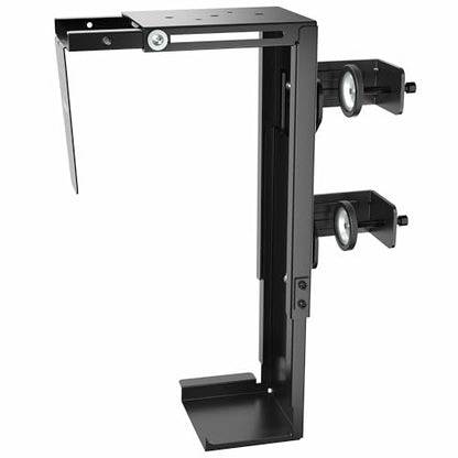 Black Clamp-on Desk Leg PC Mount, MOUNT-PC01C, view 2