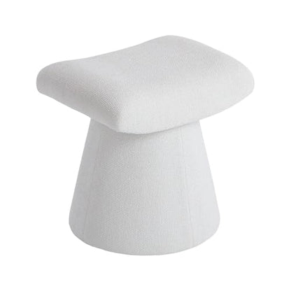 Modern Ottoman with Soft Padded Seat, Multifunctional Vanity Stool, view 3