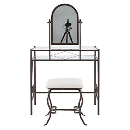 Clarisse Metal Vanity Set (58950MTL-01-KD-U)