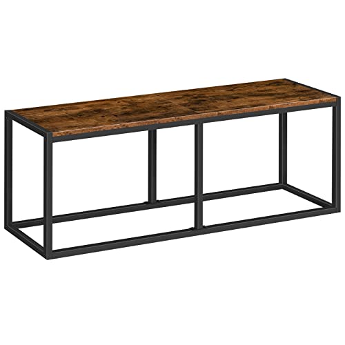 Dining Bench, 47.2 Inch Dining Table Bench, Industrial Style Kitchen Bench, view 2