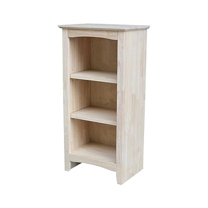 Solid Wood Shaker Bookcase - 36" H