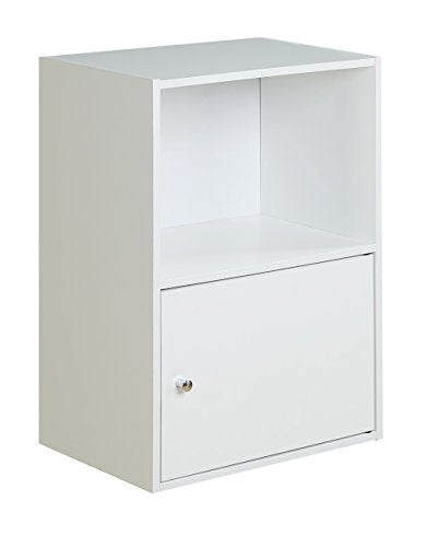 151186W X-Tra Storage 1-Door Cabinet, White