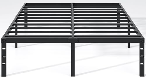 Metal Bed Frame,Full Size Bed Frame with Storage Space,18 Inch, view 2