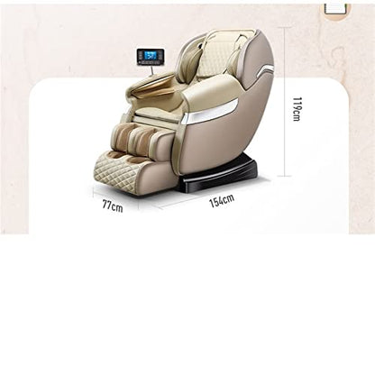 Massage Chair Electric Massage Chair Full Body 4D Zero Gravity Multi-Functional Latest Leather Touch Screen