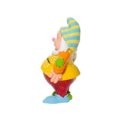 Disney by Romero Britto Snow White and The Seven Dwarfs Happy Miniature Figurine, 4.7 Inch, Multicolor