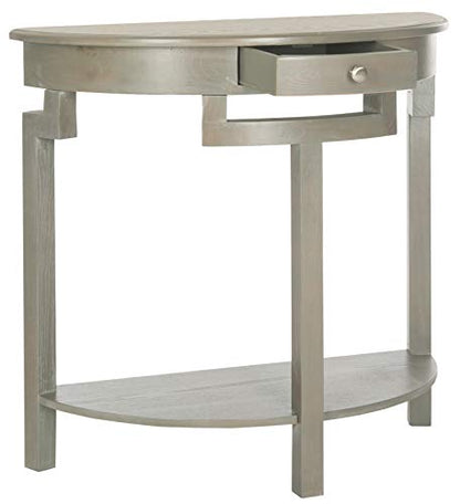 SAFAVIEH Home Collection Liana Ash Grey 1-Drawer Console Table