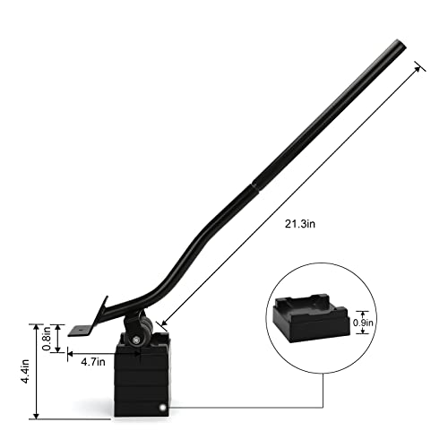 Furniture Moving Set for Hard Floor Surfaces, Move Heavy Furniture Quickly & Easily,(1 Lifter Tool & 4 Heightening Block)
