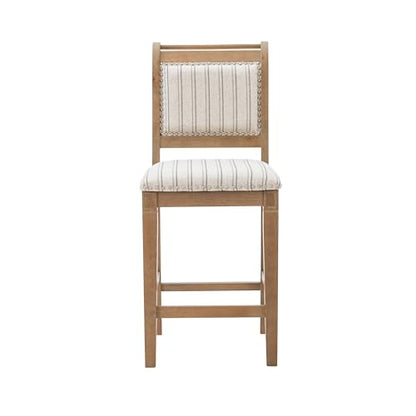Home Décor Lisbon Grey Counter Stool, Gray Wash