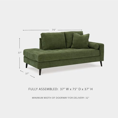Signature Design by Ashley Bixler Mid-Century Modern Tufted Right-arm Facing, view 4
