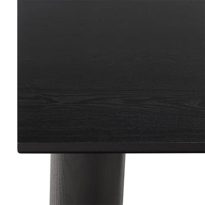 SAFAVIEH Furniture - Aramin Square Coffee Table - Black - Modern Living Room Table with Sculptural Legs for Living Room, Family Room, 39.4" W x 39.4" D x 17" H (COF2307B)