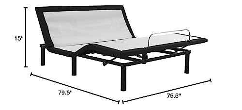 Zero Gravity Bed with Massage, Lights, and Remote, view 4