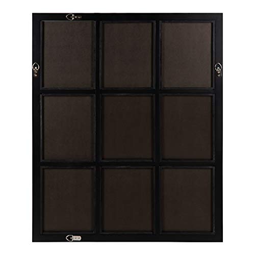 Hogan Windowpane Framed Wall Mirror