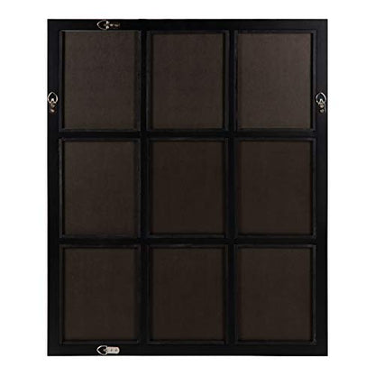 Hogan Windowpane Framed Wall Mirror
