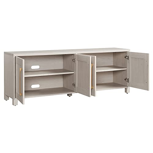 Henn&Hart 68" TV Stand for TVs up to 75", Beech White, view 7