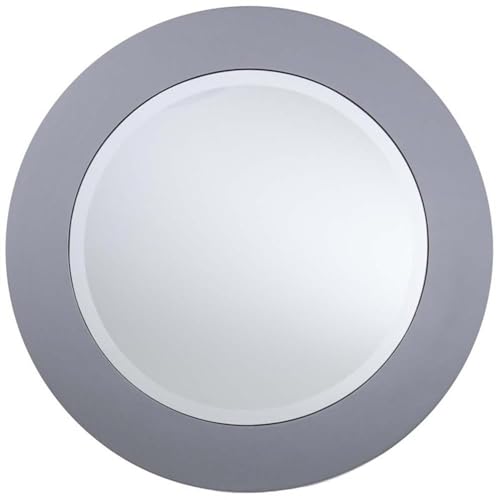 SEI Furniture Lindsay Glam Round Mirrored Coffee Table