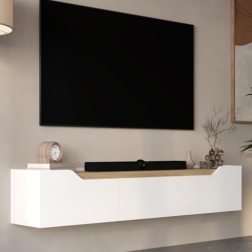 Atelier Mobili Floating TV Stand for 75 Inch TVs, view 6