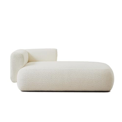 Boucle Upholstered Right Facing Chaise Lounge Indoor for Living Room Bedroom, view 4