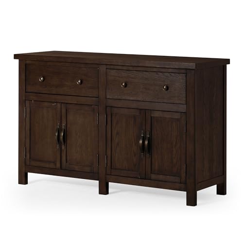Maven Lane Felix Rustic Large Wooden Sideboard, view 2