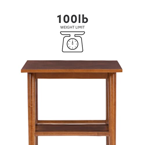 Melissa Mid-Century Walnut End Table