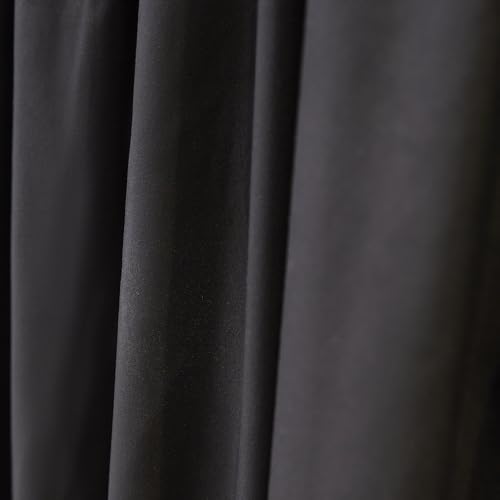Black Canopy Bed Curtains Queen Size, view 7