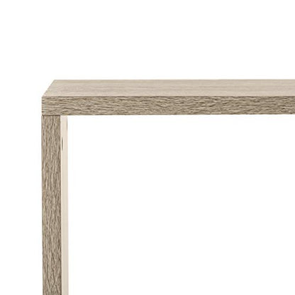 Safavieh Home Collection Louise Retro Mid Century Wood Etagere, Oak and Black