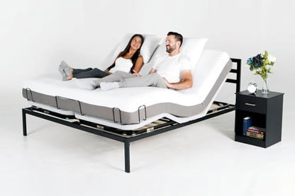 PowerLayer Ultra-Slim Adjustable Bed Frame (King Frame Only), view 3
