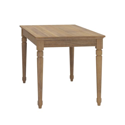 Somi Home Office Writing Desk with Drawer, Wooden Computer Desk with Storage, view 7