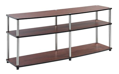 Designs2Go 3 Tier 60" TV Stand, Cherry