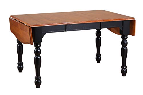 Black Cherry Selections Dining Table Set, Antique