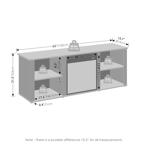 Jensen Fireplace TV Stand, view 4