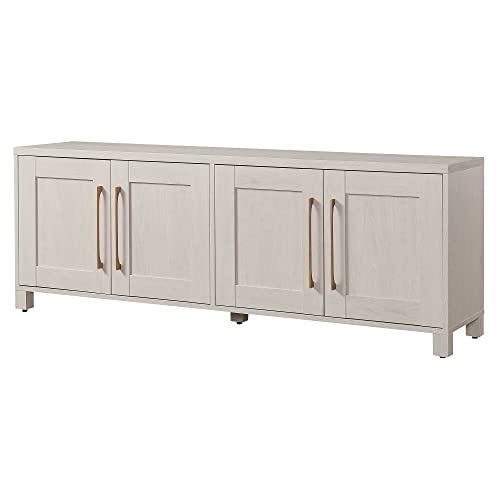 Henn&Hart 68" TV Stand for TVs up to 75", Beech White, view 6