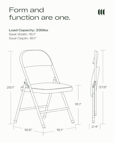 Folding Chair 4 Pack, view 4