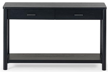 SAFAVIEH Couture Collection Jaylessa Black 2-Drawer Console Table