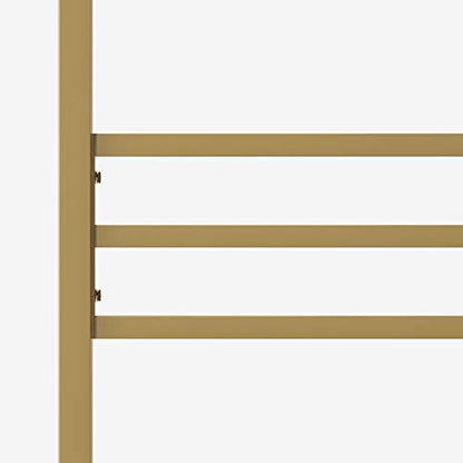 Zinus Patricia Gold Metal Canopy Platform Bed Frame, view 7
