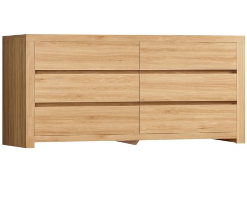 55" Dresser for Bedroom with 6 Drawers, view 2