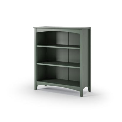 Shaker Style Solid Wood Bookcase - Sage Green Finish - 36" H, view 6