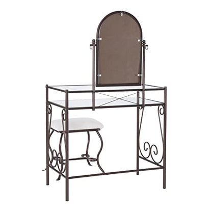 Clarisse Metal Vanity Set (58950MTL-01-KD-U)