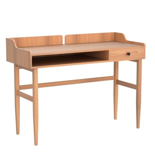 Vintage-Style Desk with Scandinavian Flair, Computer or Laptop Desk, view 6
