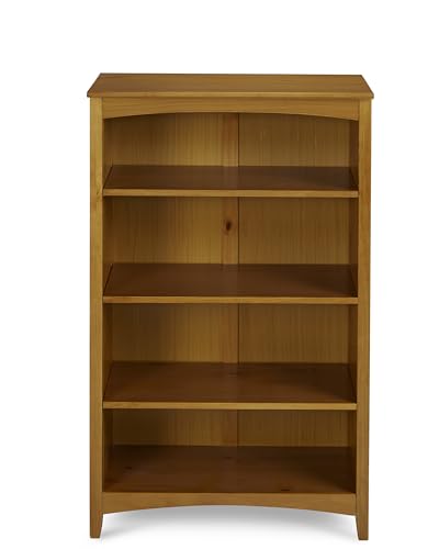 Shaker Style 4 Shelf Bookcase / Solid Wood / 48" High / Adjustable Shelving /, view 2