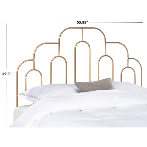 Safavieh Home Paloma Retro Gold Headboard, Full