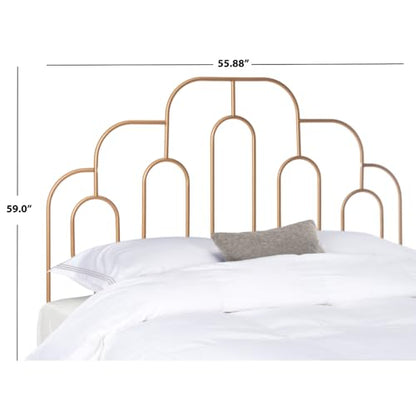 Safavieh Home Paloma Retro Gold Headboard, Full