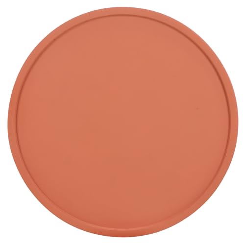 SAFAVIEH Furniture - Omid Accent Table - Pink - Solid Wood Pedestal Side Table - Round Tray Top Modern Design - Fully Assembled - Ideal for Living Room, Bedroom, 14" W x 14" D x 22" H (ACC3268A)