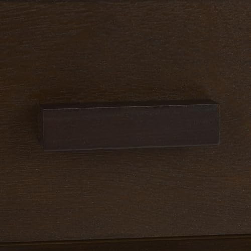 SAFAVIEH Home Collection - Lyle Dark Chocolate Accent Table, 1 Drawer, Mid-Century Modern Design (ACC5702F)