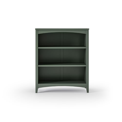 Shaker Style Solid Wood Bookcase - Sage Green Finish - 36" H, view 5